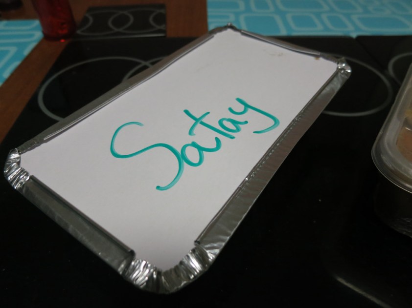 Satay Chicken Skewers - the box