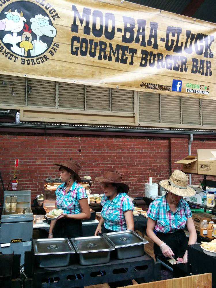 Moo Baa Cluck Gourmet Burger