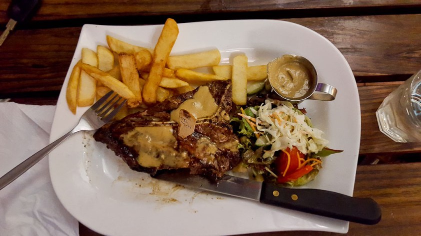 Outback Jack Steak and Chips